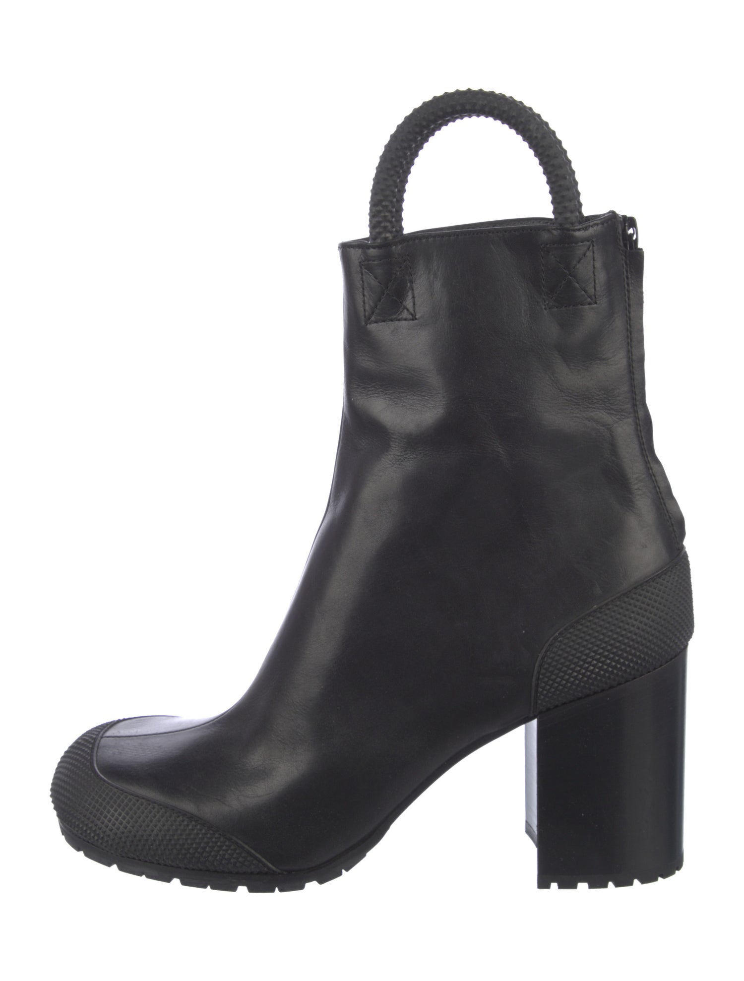 Random Identities Leather Boots