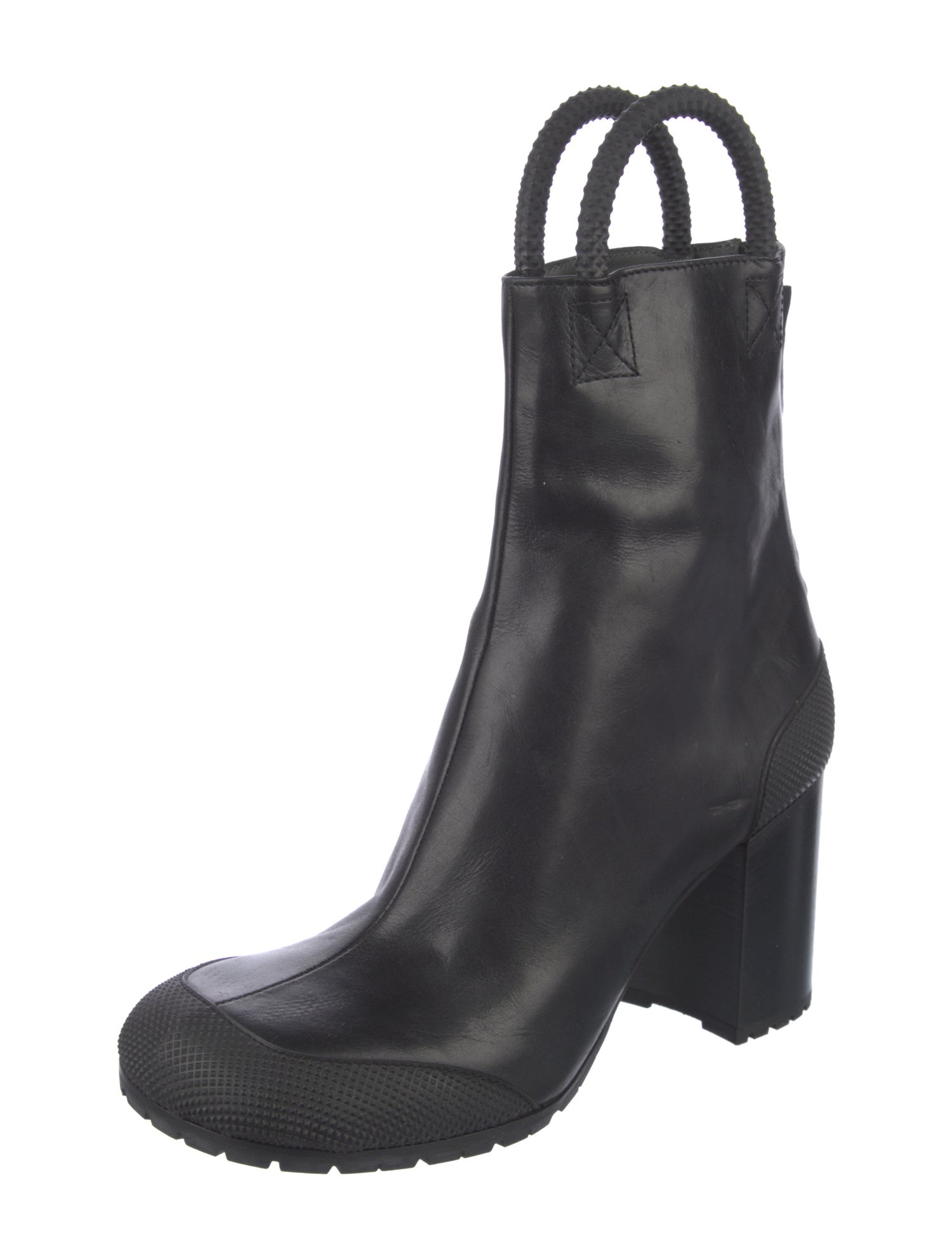 Random Identities Leather Boots