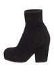 Random Identities Suede Sock Boots