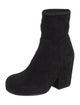 Random Identities Suede Sock Boots
