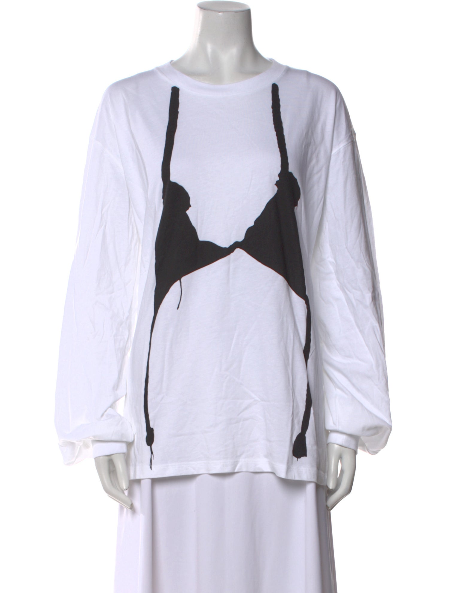 Random Identities Scoop Neck Long Sleeve Sweatshirt