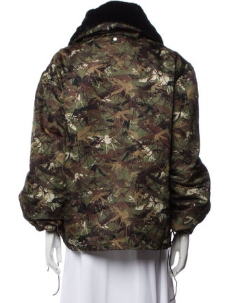 Random Identities Nylon Printed Bomber Jacket