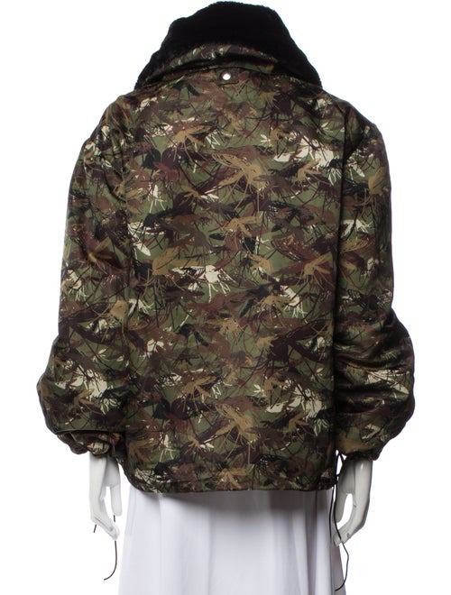 Random Identities Nylon Printed Bomber Jacket