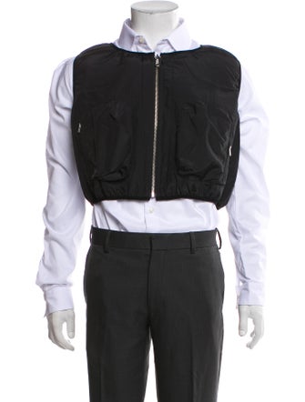 Random Identities Plaid Print Vest