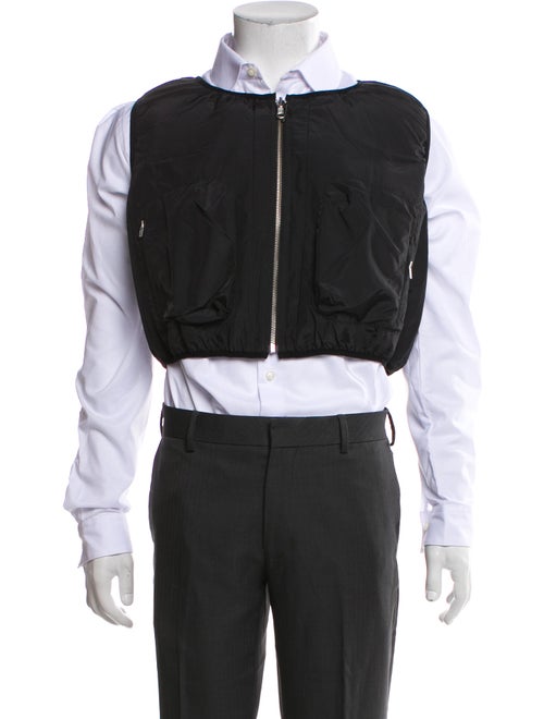 Random Identities Plaid Print Vest