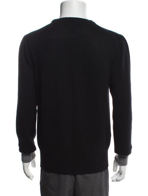 Random Identities Wool Colorblock Pattern Pullover