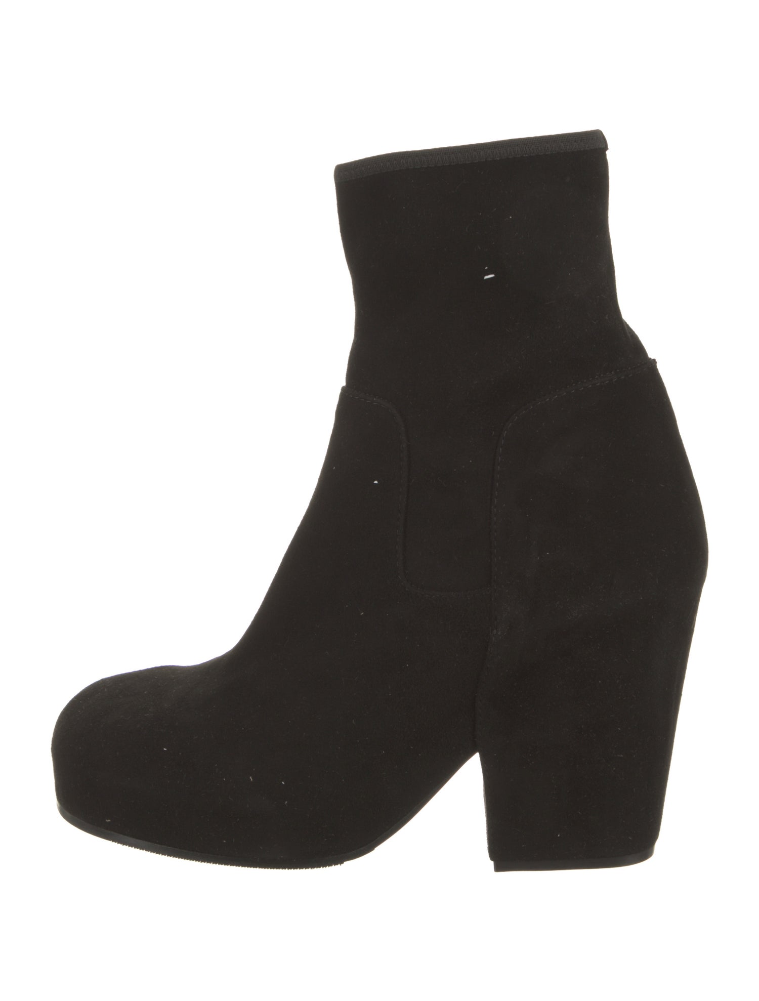 Random Identities Velvet Boots