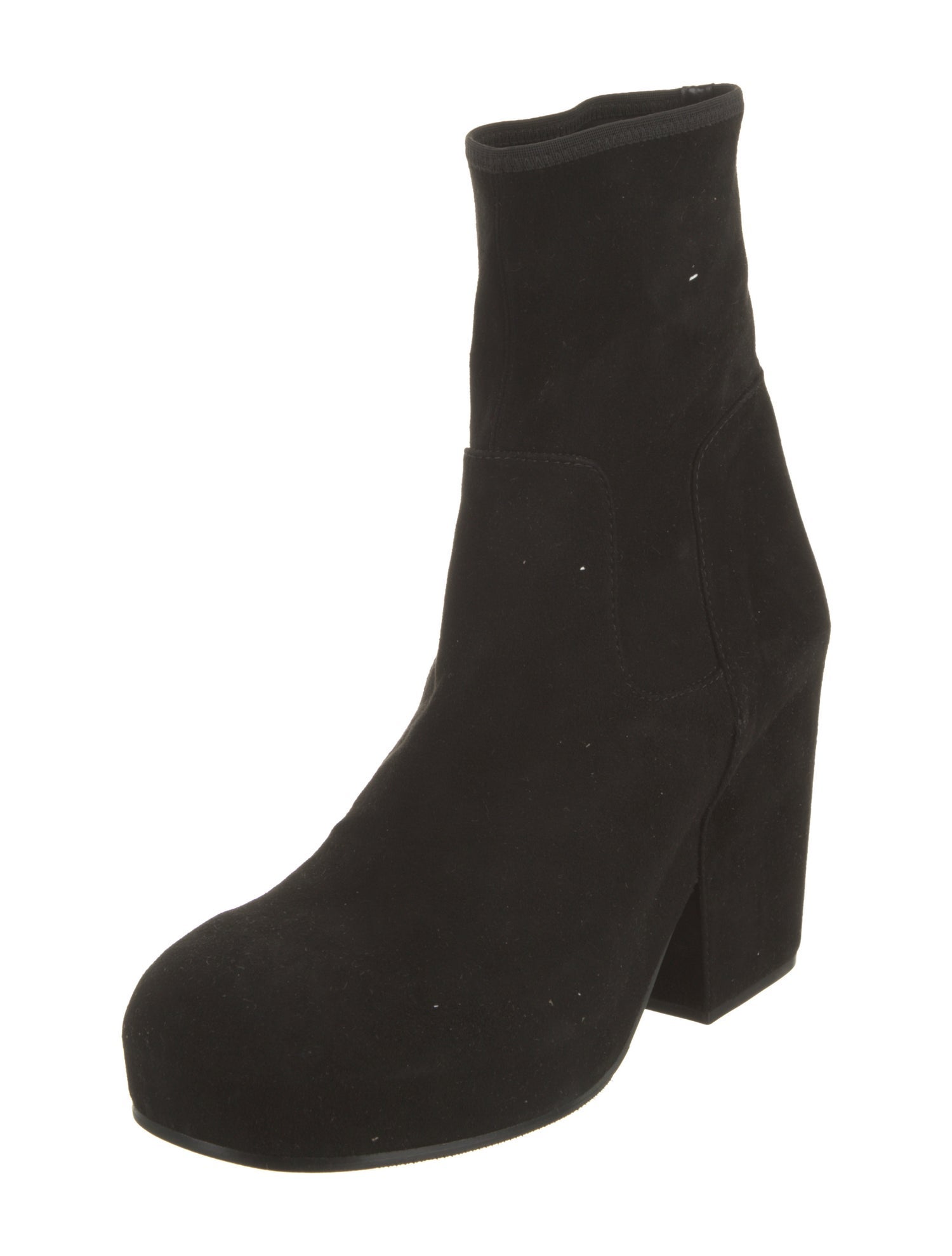 Random Identities Velvet Boots