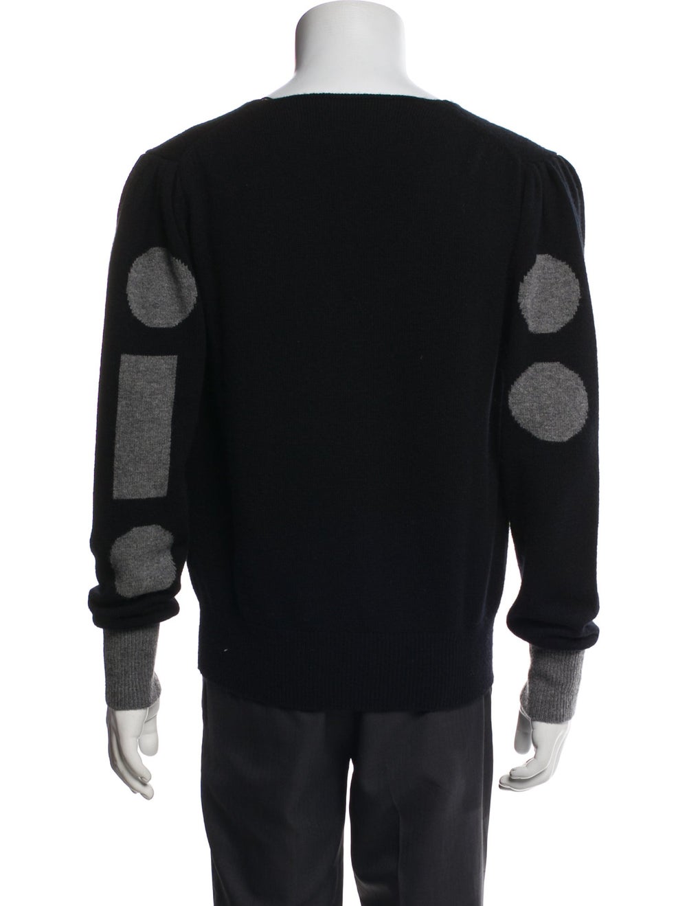 Random Identities Wool V-Neck Pullover - image 3