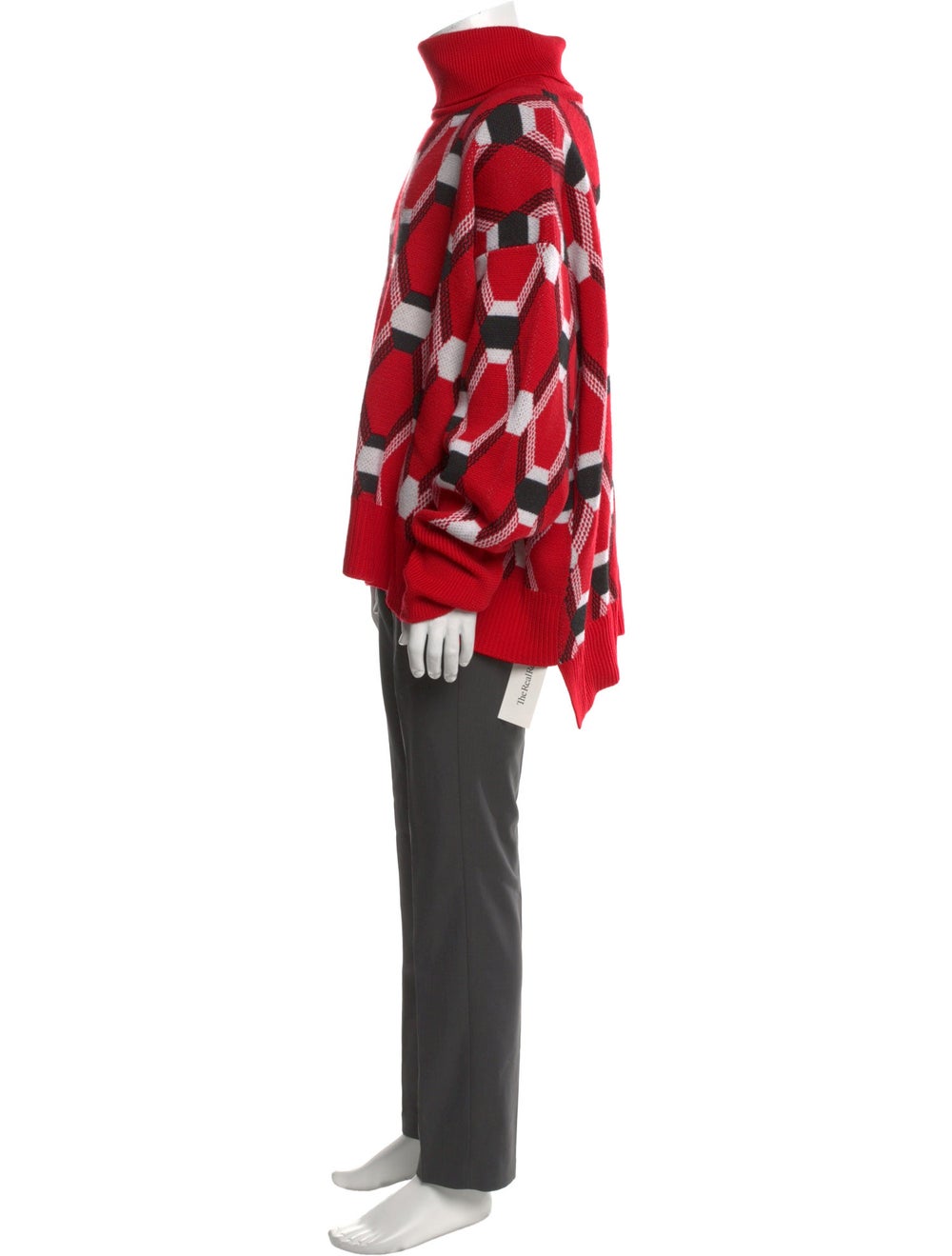 Random Identities Wool Printed Pullover - image 2