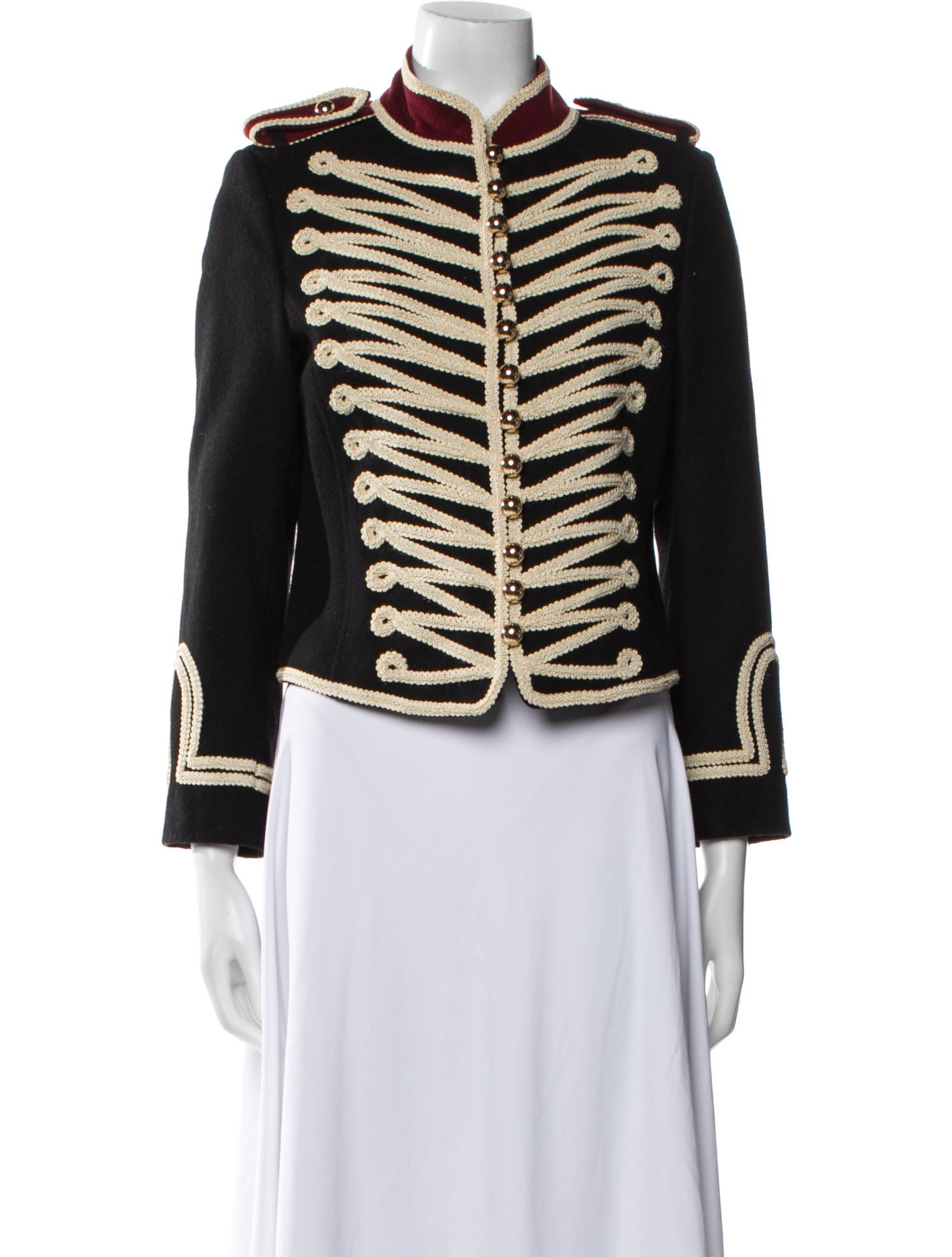 Raison D'etre Wool Striped Jacket