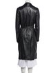 Raison D'etre Leather Trench Coat