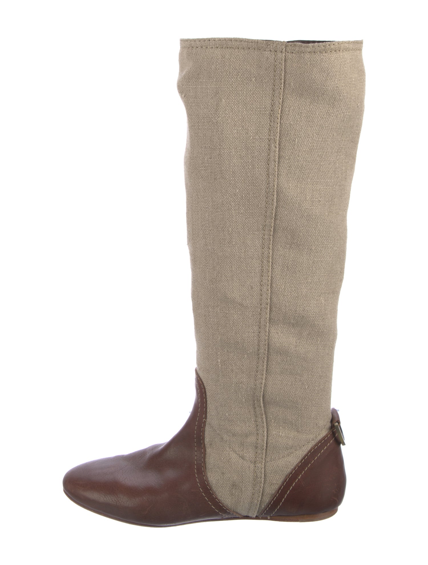 Rafe Colorblock Pattern Riding Boots