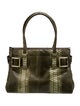 Rafe Python Shoulder Bag