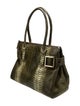 Rafe Python Shoulder Bag
