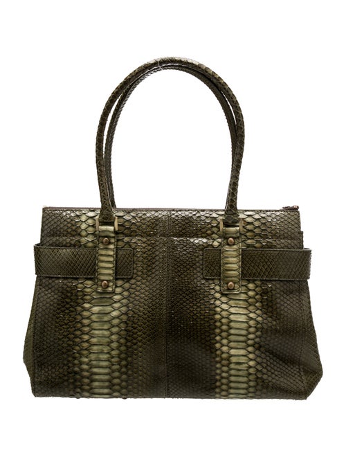 Rafe Python Shoulder Bag