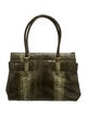Rafe Python Shoulder Bag