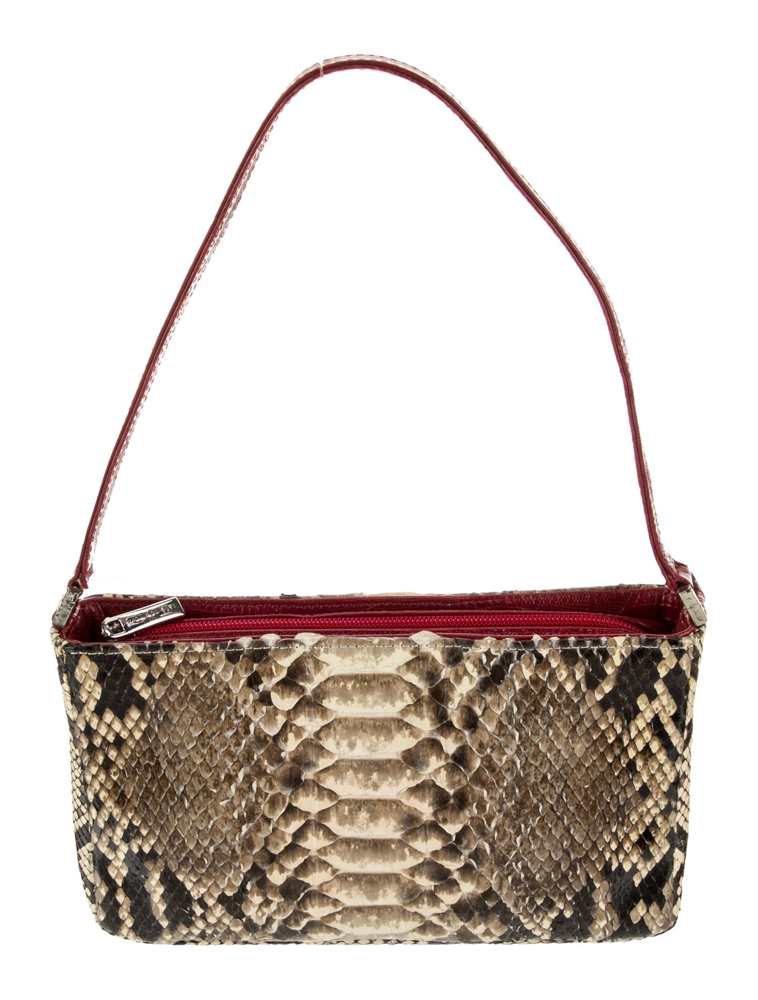 Rafe Python Shoulder Bag