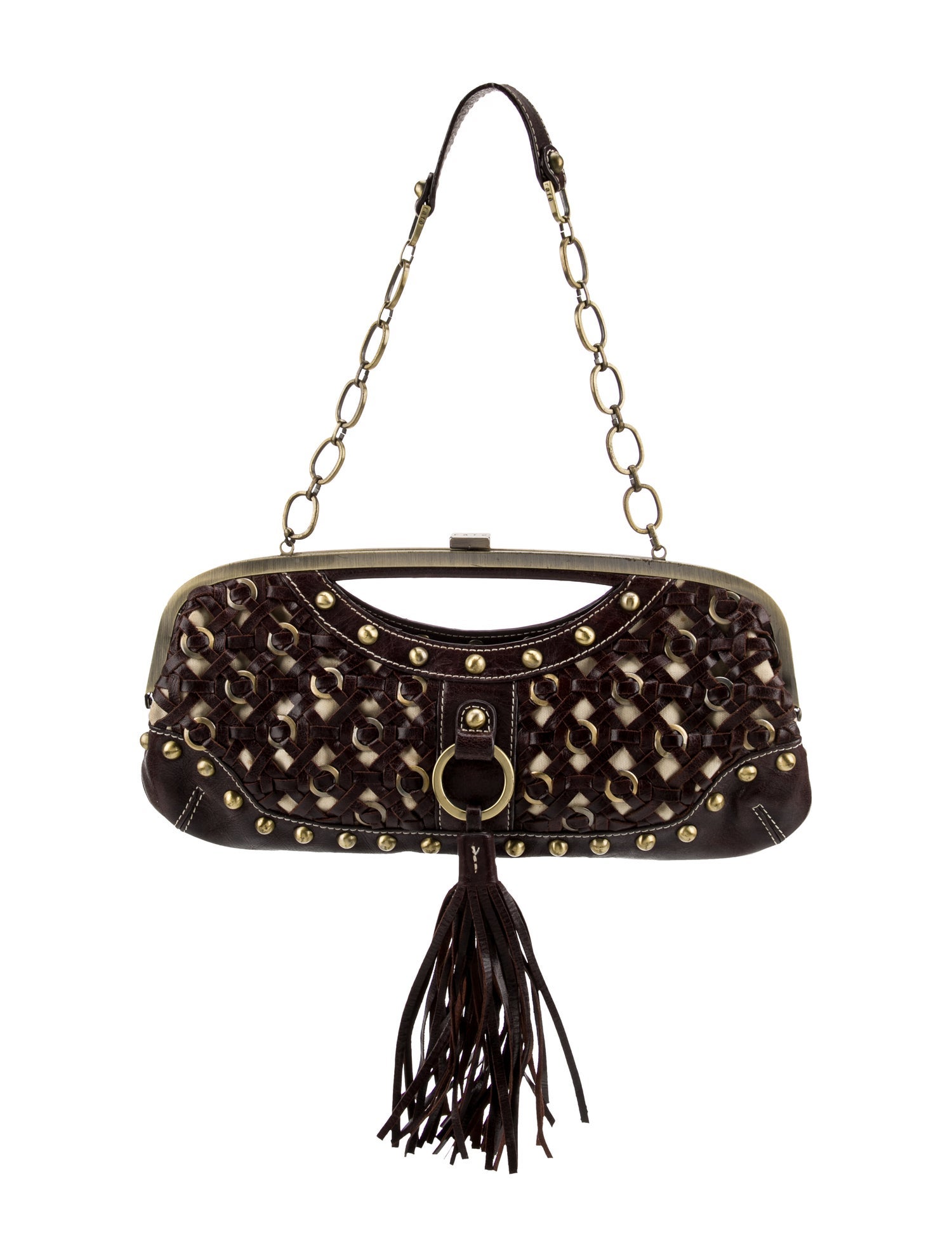 Rafe Leather Evening Bag