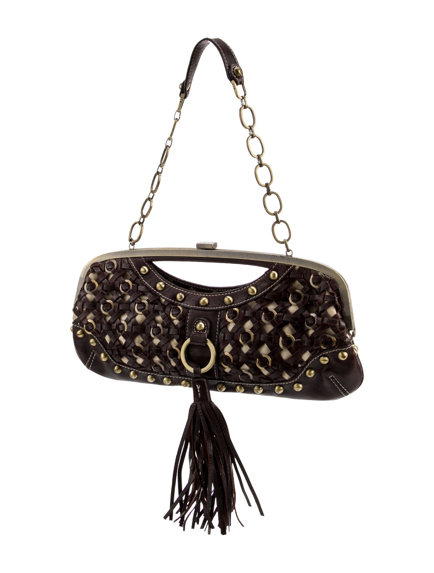 Rafe Leather Evening Bag