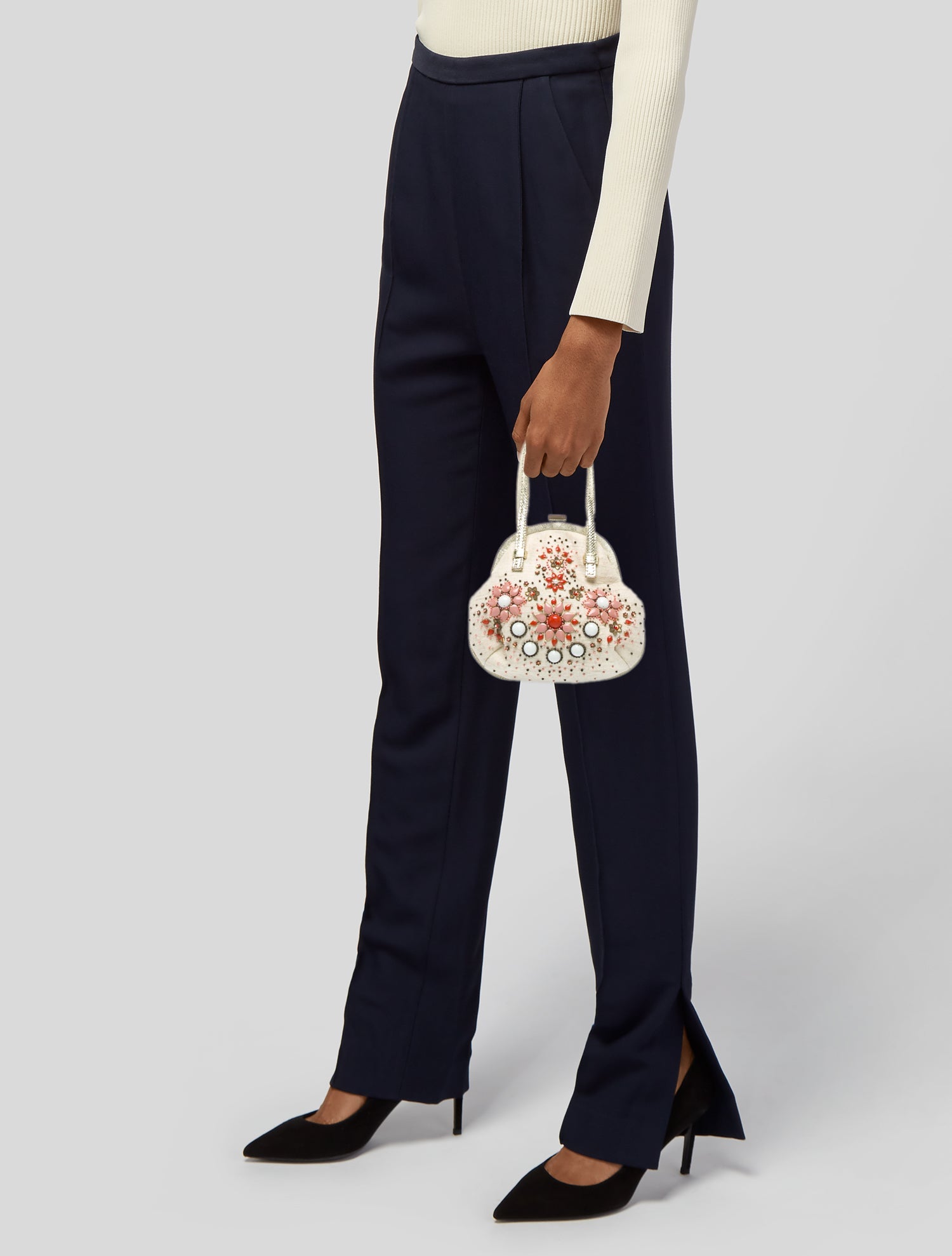 Rafe Canvas Top Handle Bag