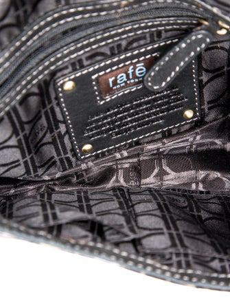 Rafe Vinyl Top Handle Bag