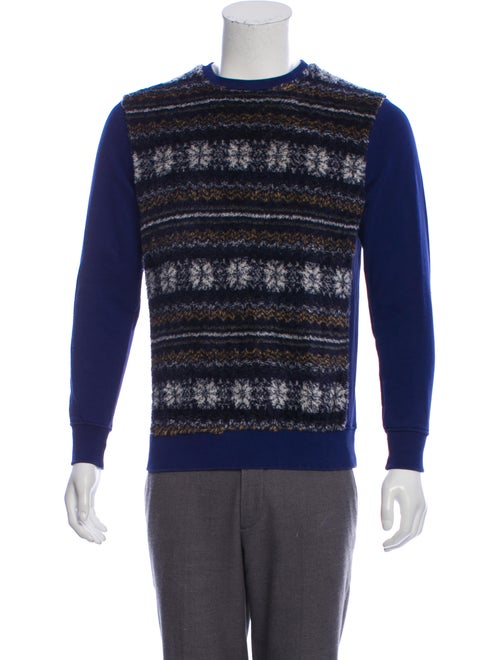 Raf by Raf Simons Pullover Sweatshirt blue