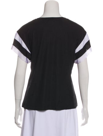 Rag & Bone Short Sleeve Scoop Neck Top