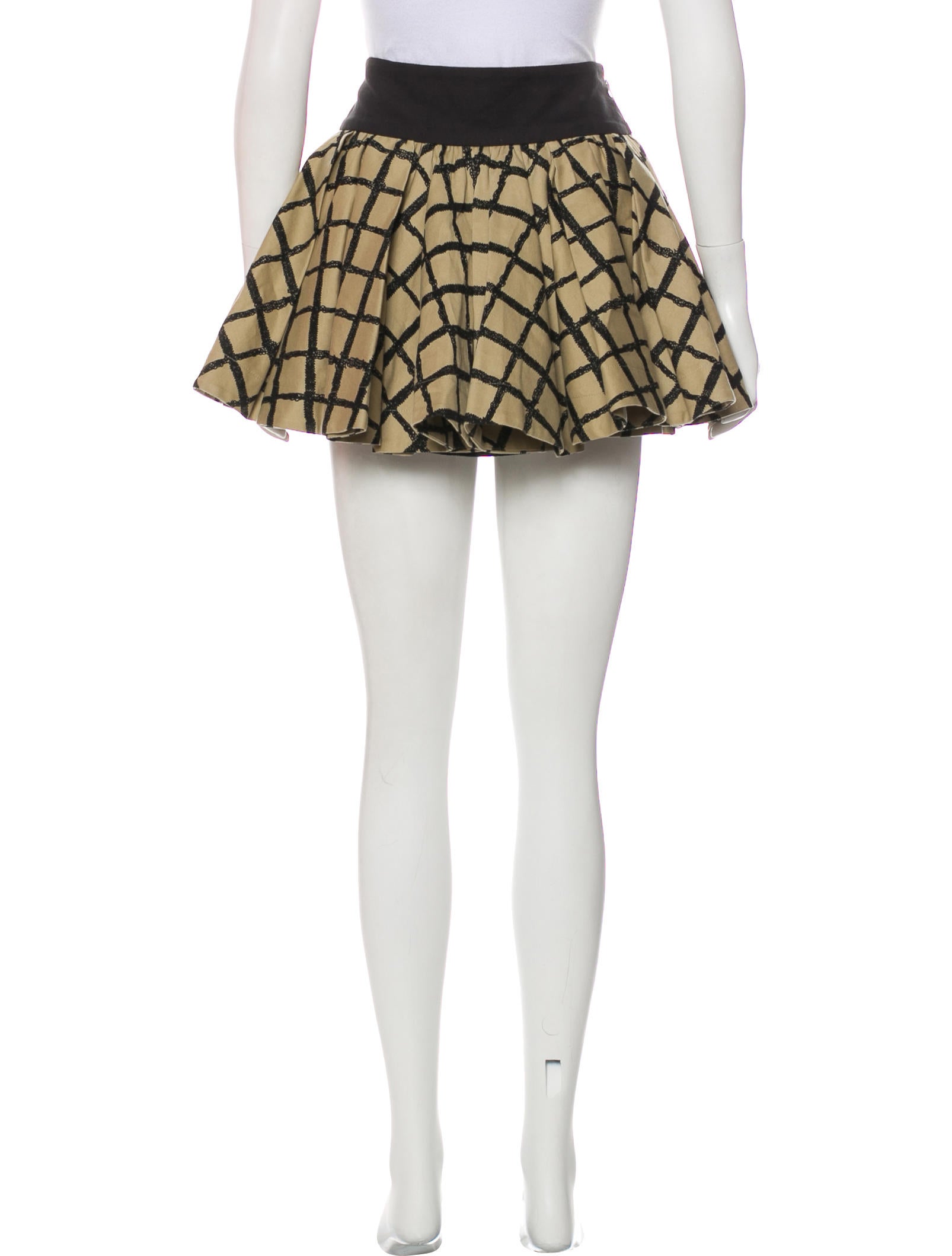 rag and bone plaid skirt