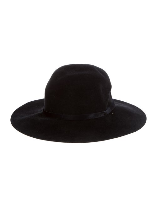 Rag & Bone Felt Fedora Hat Black