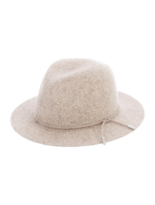 Rag & Bone Wool Fedora Hat Beige