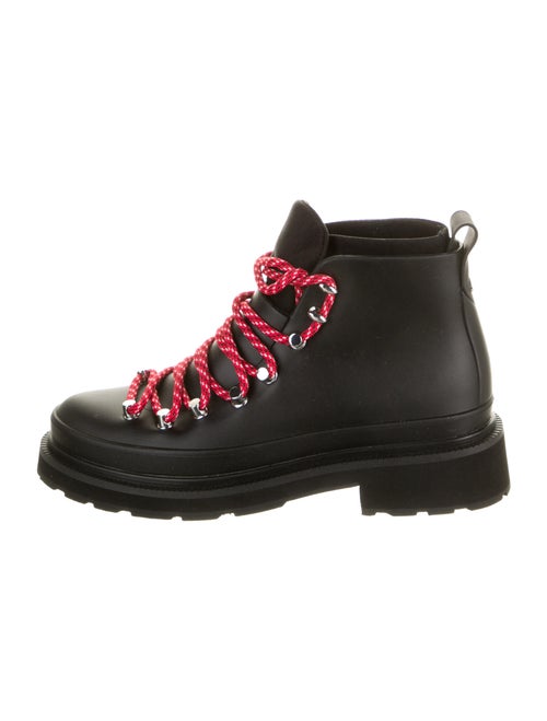 Rag & Bone Leather Combat Boots Black