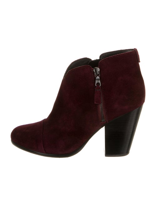 Rag & Bone Suede Boots Purple