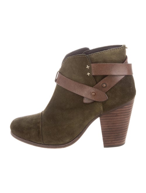 Rag & Bone Suede Boots Green