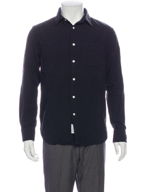 Rag & Bone Long Sleeve Dress Shirt Black