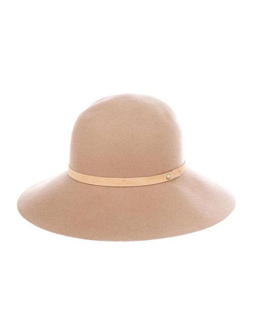Rag & Bone Wool Fedora Hat Tan