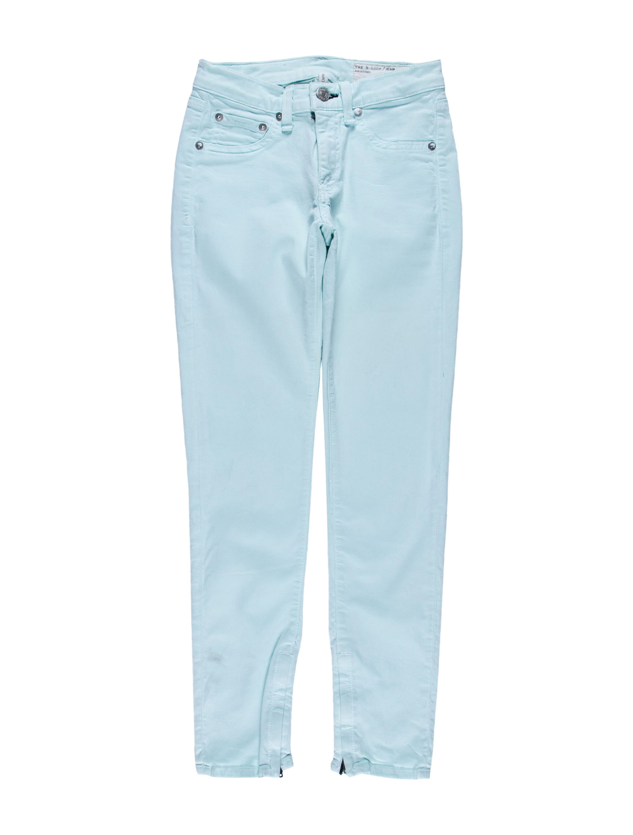 Rag & Bone Low-Rise Skinny Leg Jeans