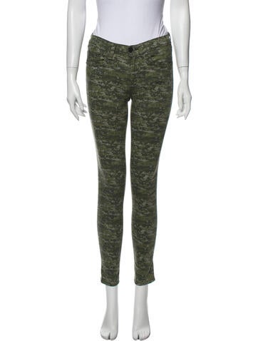 Rag & Bone Jeans Green Printed Skinny Leg US 26 | S