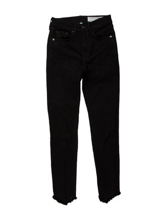 Rag & Bone Mid-Rise Skinny Leg Jeans