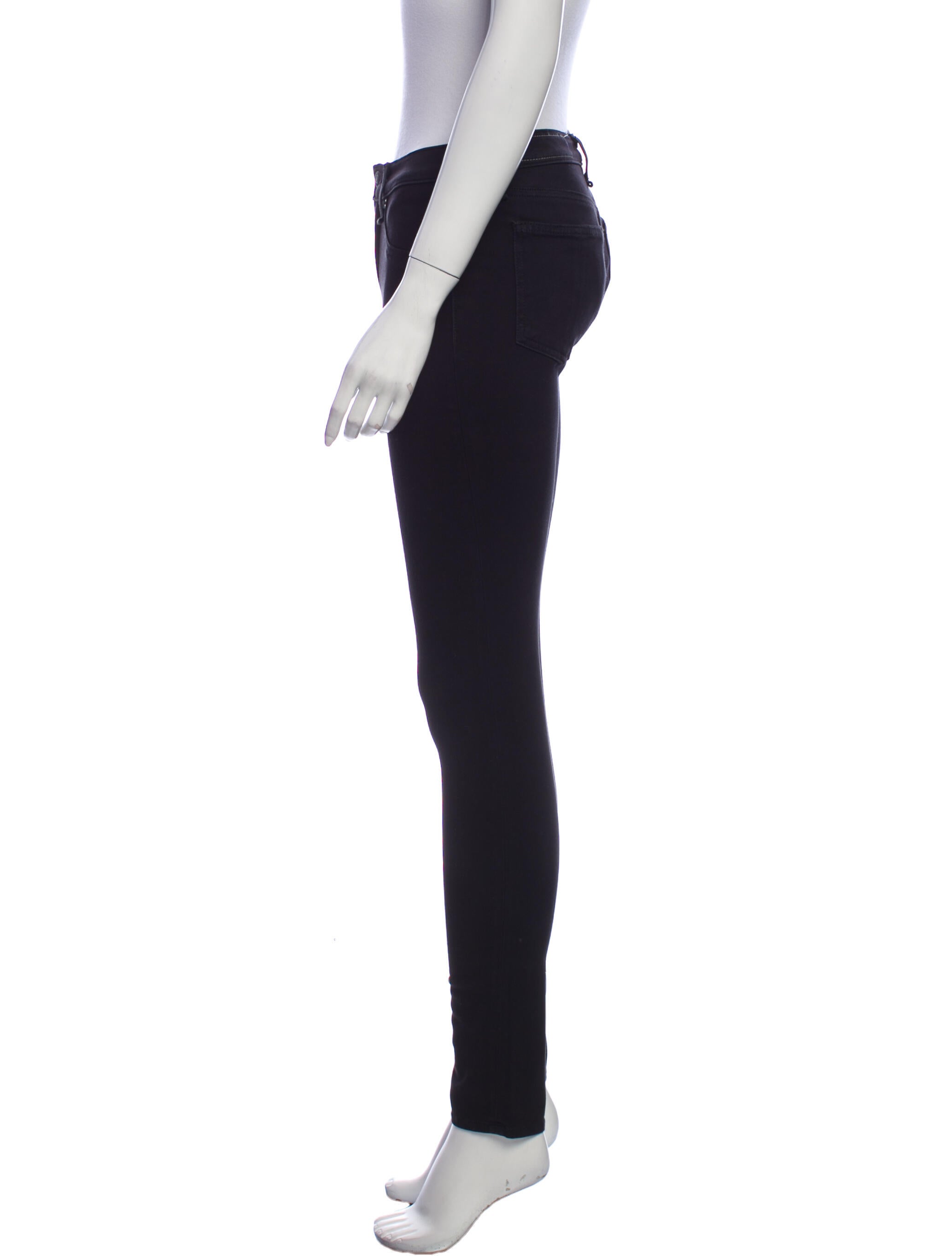 Rag & Bone Mid-Rise Skinny Leg Jeans