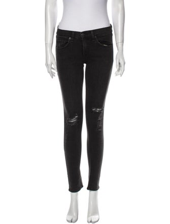 Rag & Bone Low-Rise Skinny Leg Jeans