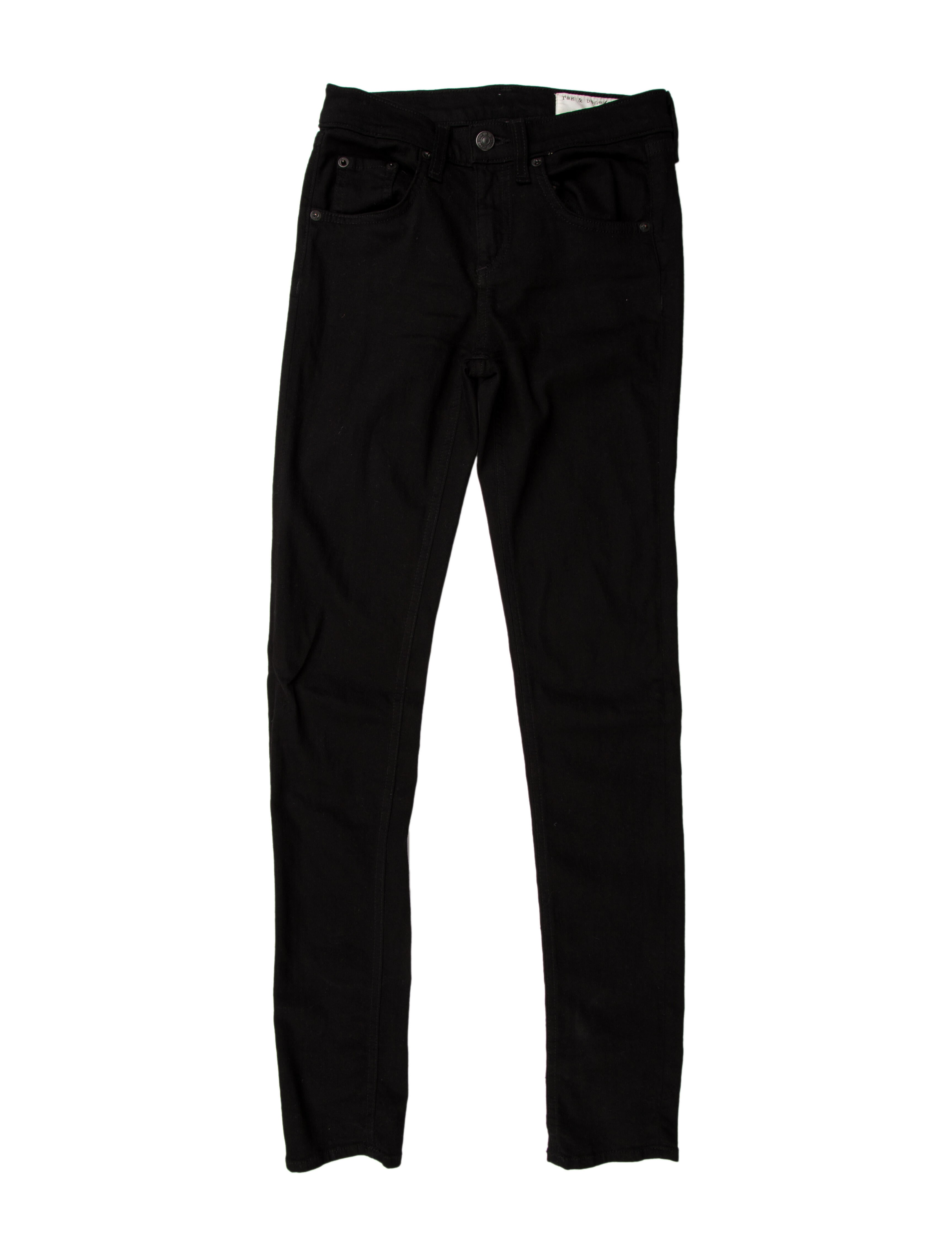 Rag & Bone Mid-Rise Skinny Leg Jeans