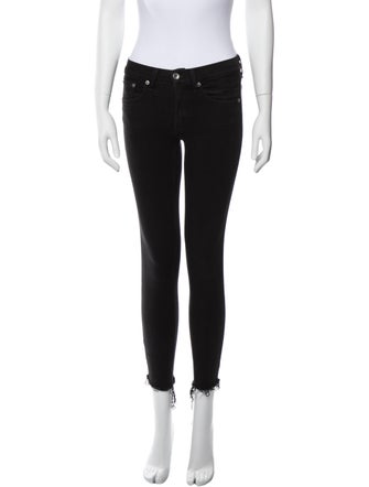 Rag & Bone Mid-Rise Skinny Leg Jeans