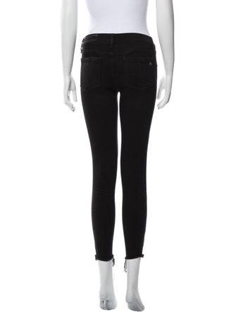 Rag & Bone Mid-Rise Skinny Leg Jeans