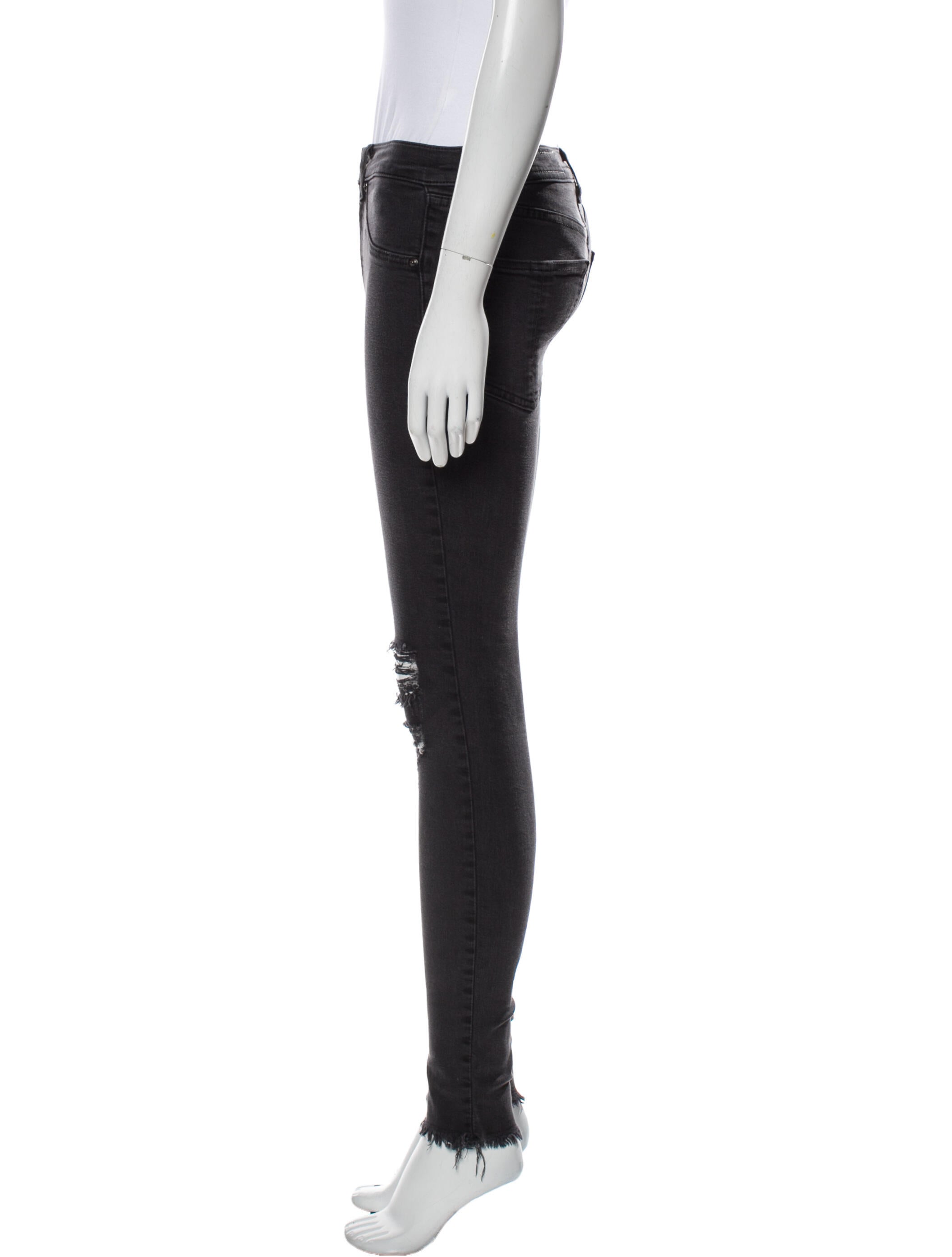Rag & Bone Mid-Rise Skinny Leg Jeans