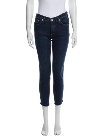 Rag & Bone Low-Rise Skinny Leg Jeans