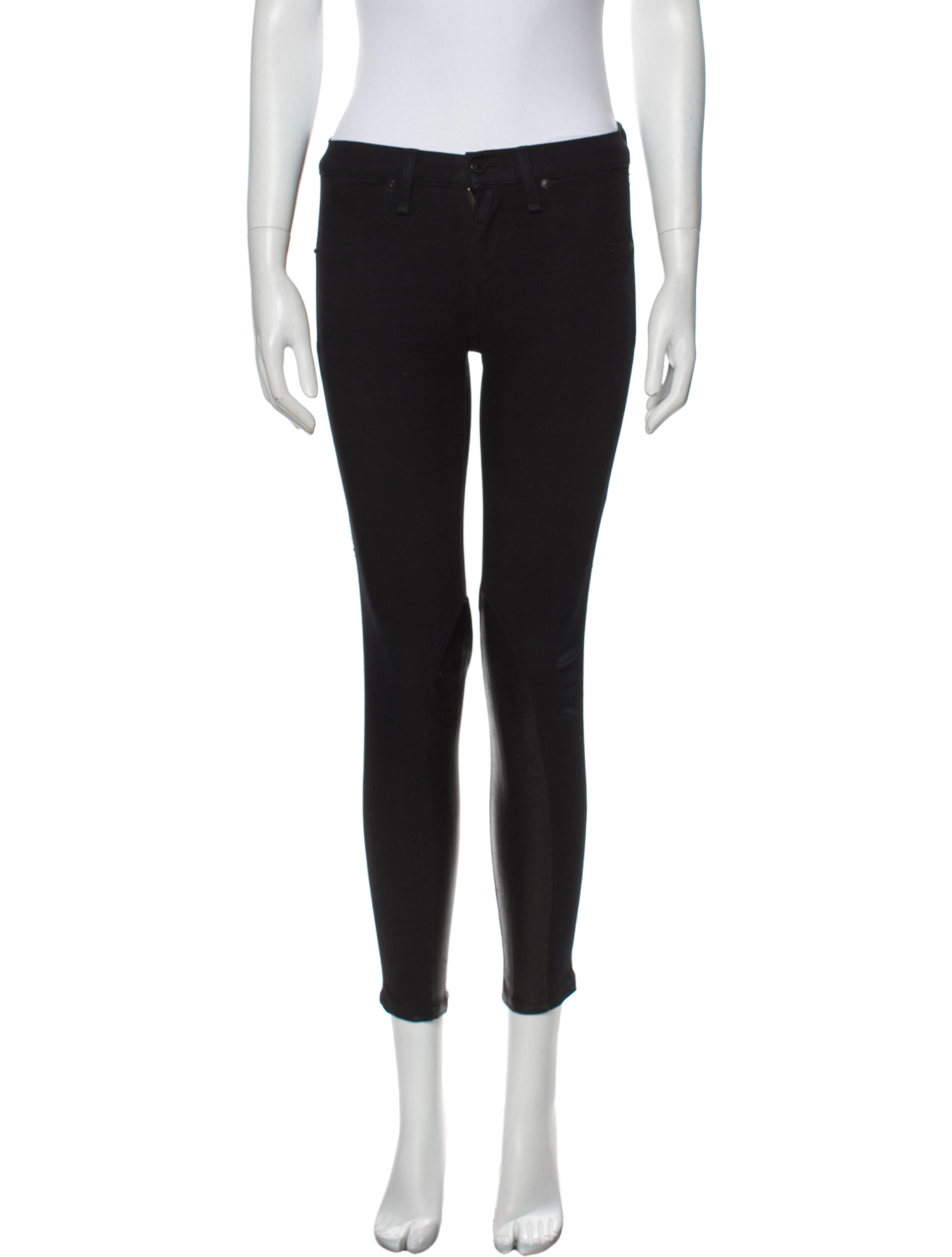 Rag & Bone Mid-Rise Skinny Leg Jeans