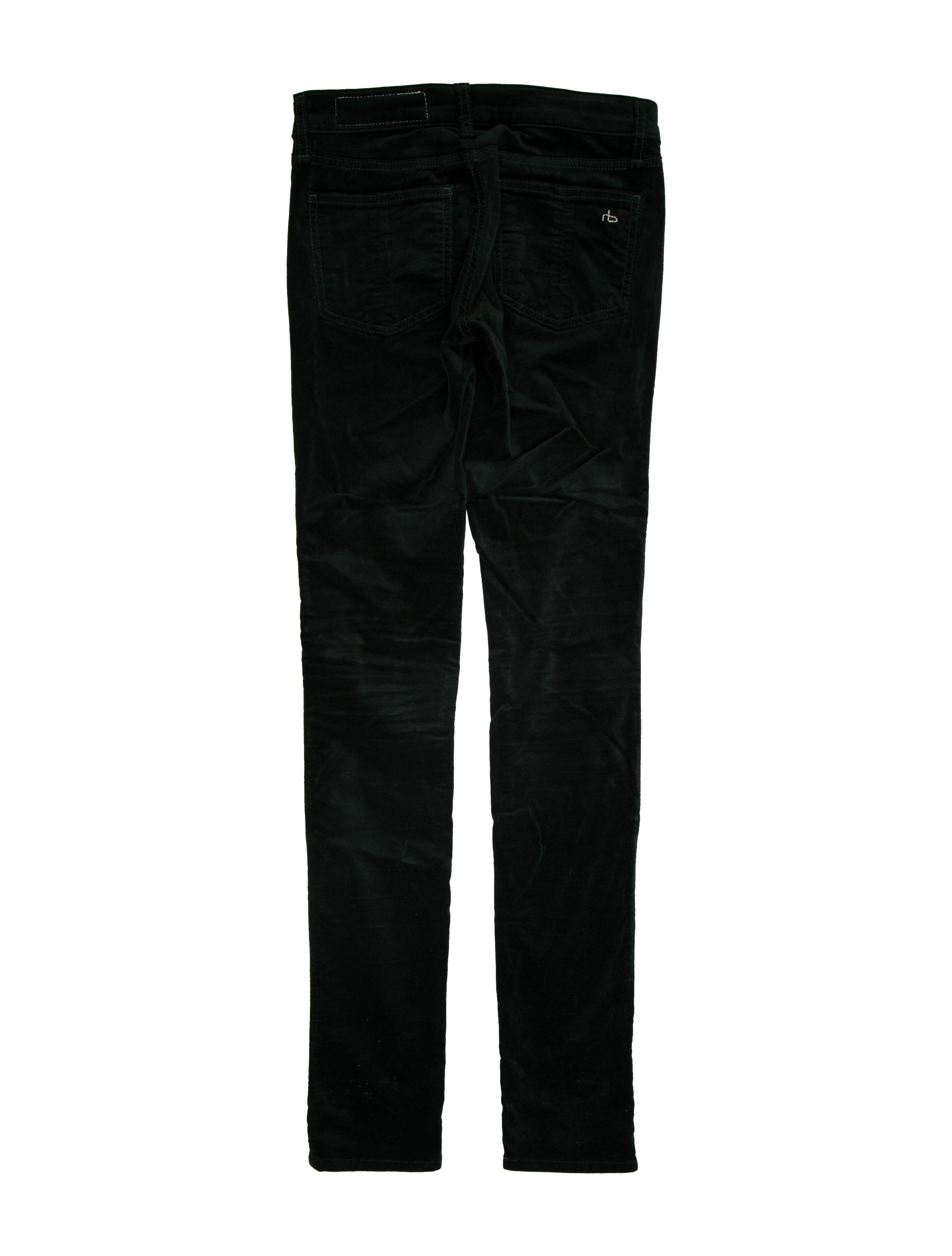 Rag & Bone Low-Rise Skinny Leg Jeans