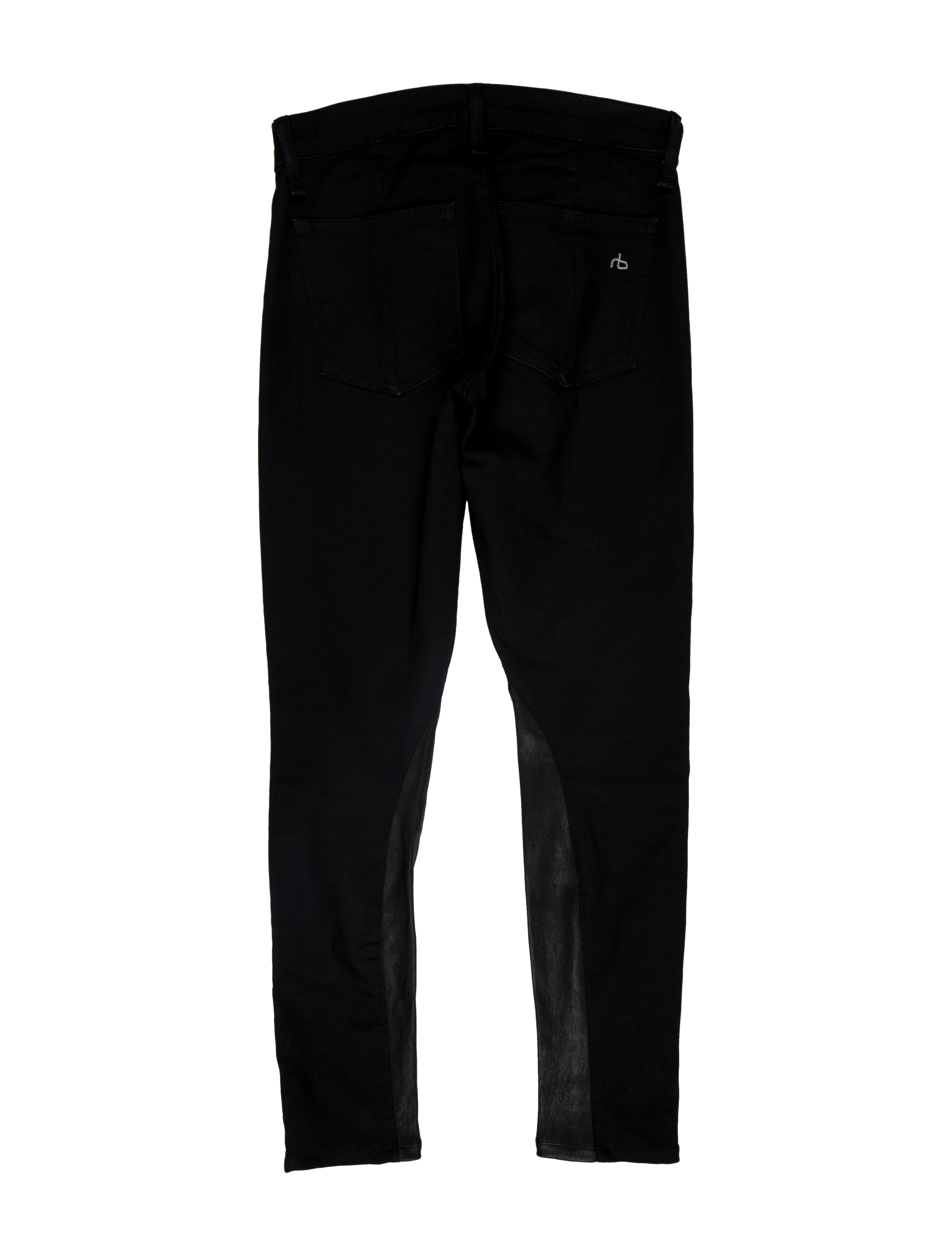 Rag & Bone Mid-Rise Skinny Leg Jeans