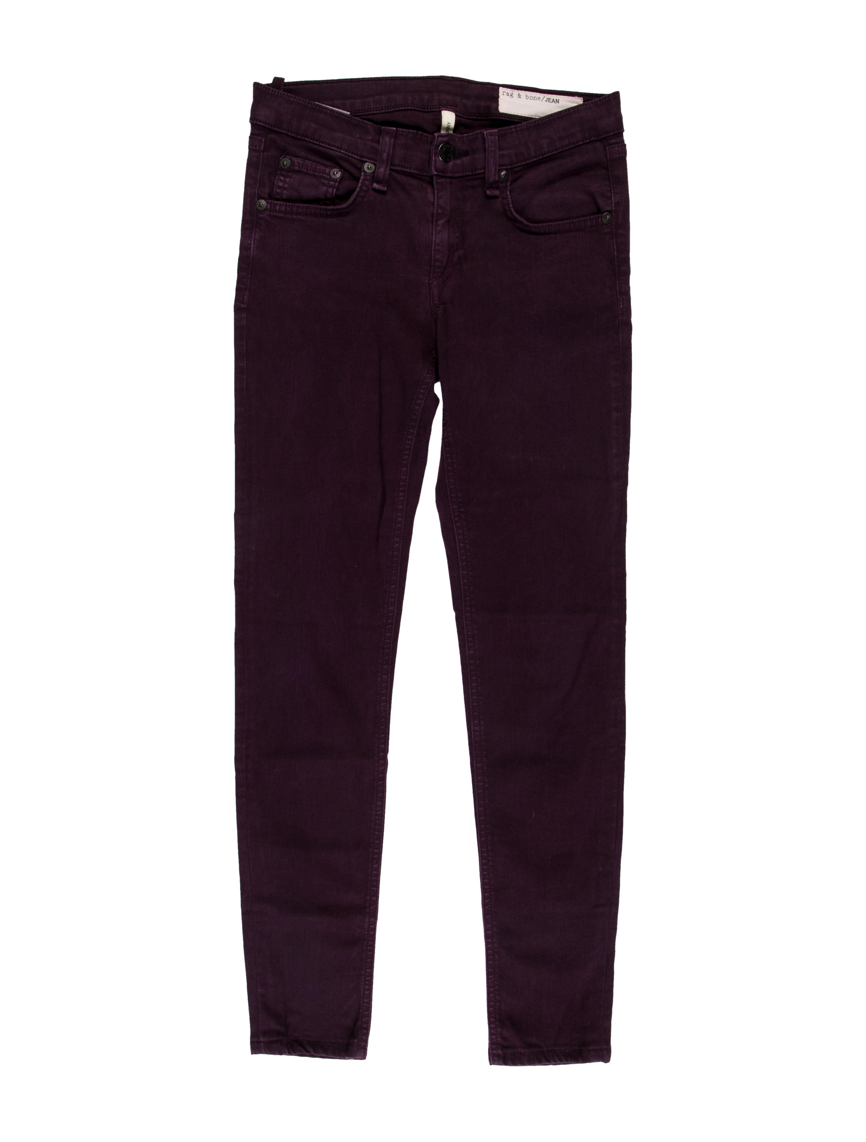 Rag & Bone Low-Rise Skinny Leg Jeans